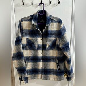 Rawgear Blue Flannel Jacket Medium